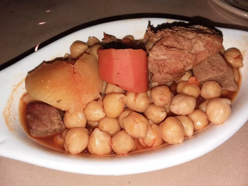 Friday Nite Side Garbanzos Plus Meat